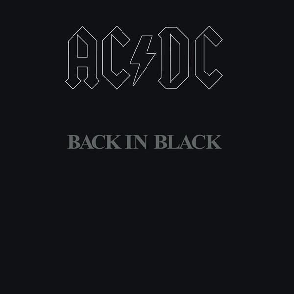 Ac Dc - Back in Black Gold Plak