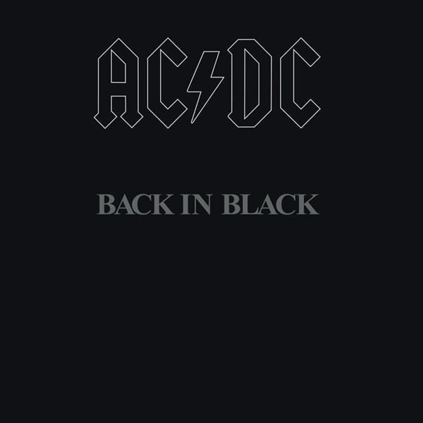 Ac Dc - Back in Black Gold Plak