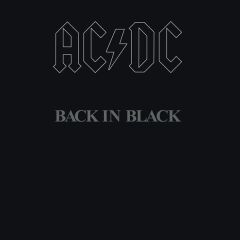 Ac Dc - Back in Black Gold Plak