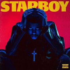 The Weeknd – Starboy Red Translucent 2'li Plak Jelatini Açık**