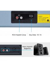 Record Master ST14012 Deri Pembe Bluetooth ve Şarj