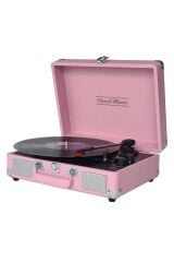 Record Master ST14012 Deri Pembe Bluetooth ve Şarj