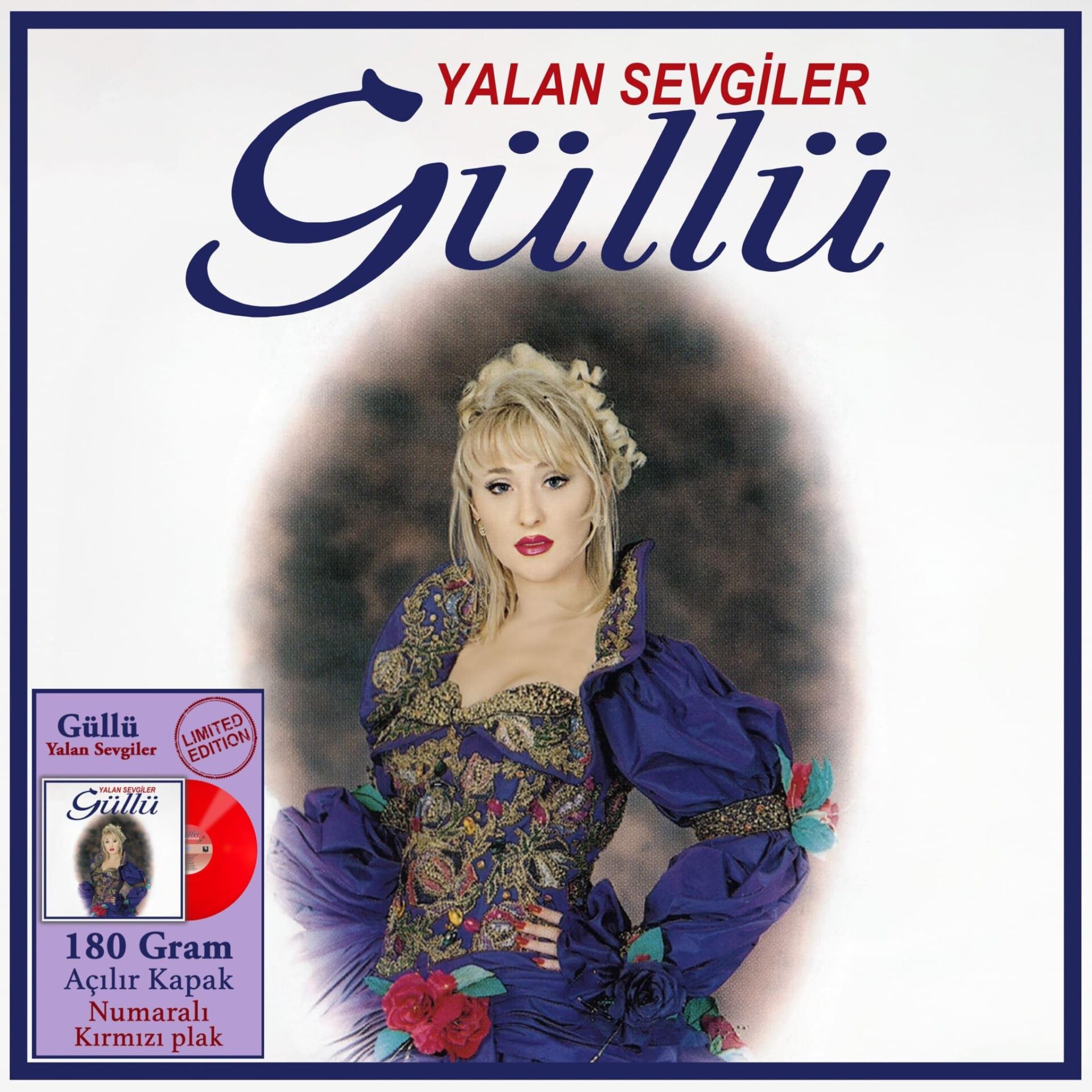 -Güllü - Yalan Sevgiler 33'lük Kırmızı Plak