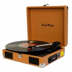 Record Master RM-311 Kahverengi Çanta  Pikap* Tüm Plakları Çalabilir