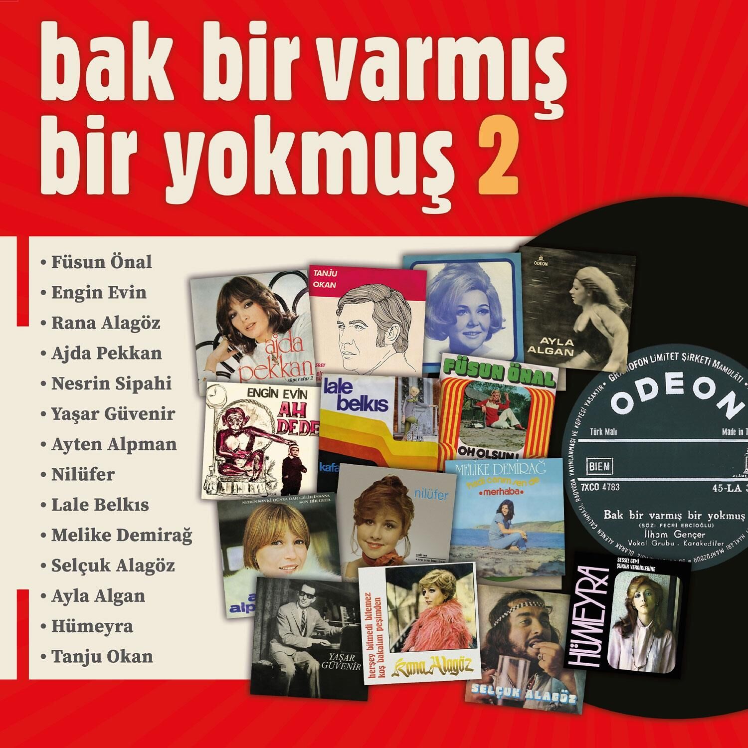 Bak Bir Varmış Bir Yokmuş 2 Plak