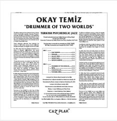 -Okay Temiz - Drummer Of Two Worlds 33'lük Yeni Baskı Plak (Avrupa Baskı)
