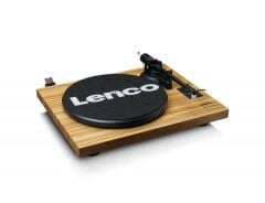 Lenco LS-500 OK Ahşap Harici Hoparlörlü Bluetooth Pikap