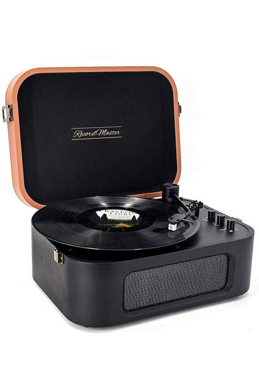 Record Master TT-270 Bluetooth Özellikli Pikap (Siyah-Kahve)