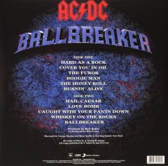 Ac Dc - Ballbreaker (Yeni Baskı Plak)