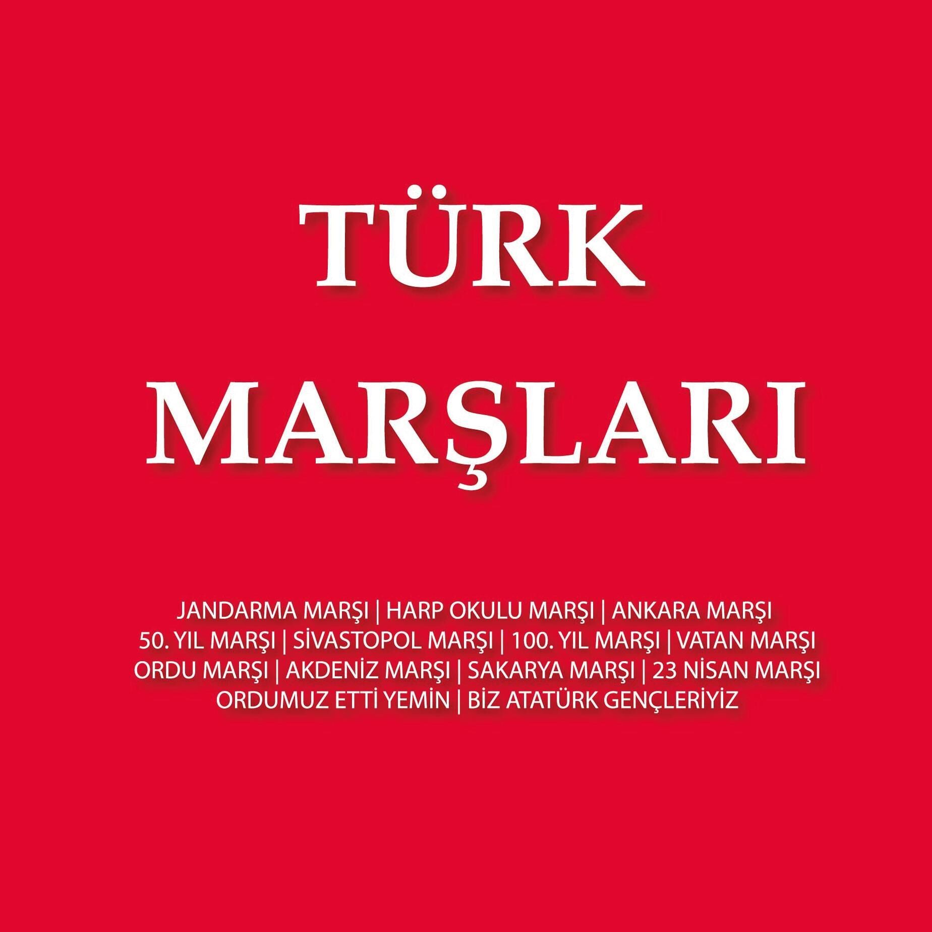 Türk Marşları Çeşitli Sanatçılar 33'lük Plak