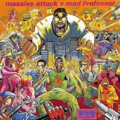 Massive Attack V Mad Professor – No Protection Plak