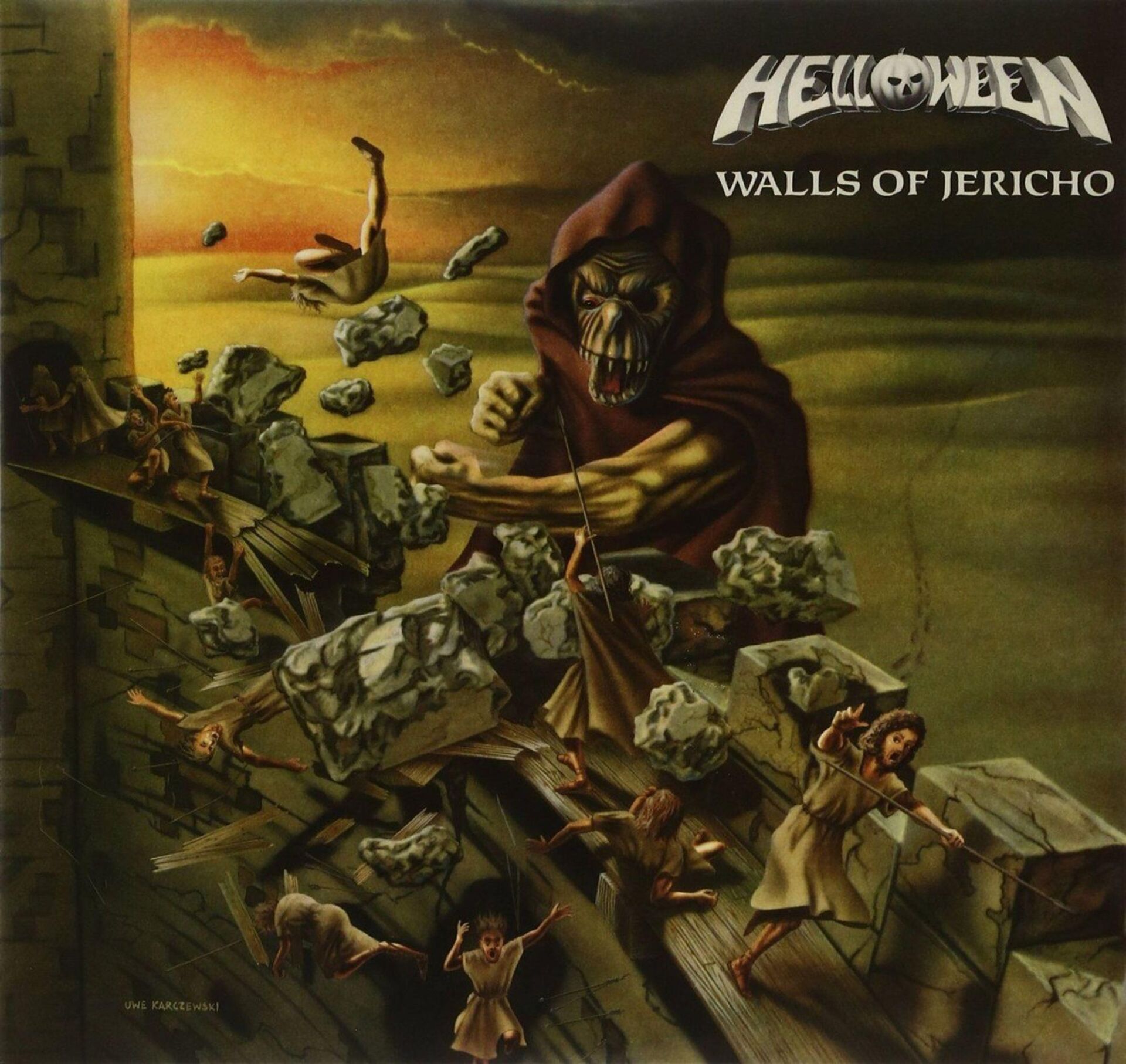 Helloween - Walls Of Jericho Plak