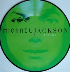 Michael Jackson -- Invincible Picture Disc (Yeni Baskı 2'li Plak)