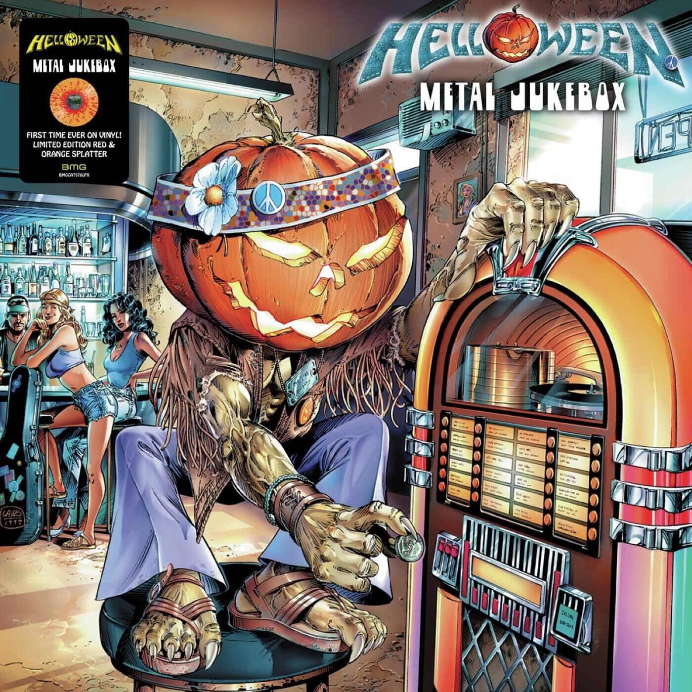 Helloween - Metal Jukebox Orange Red Plak