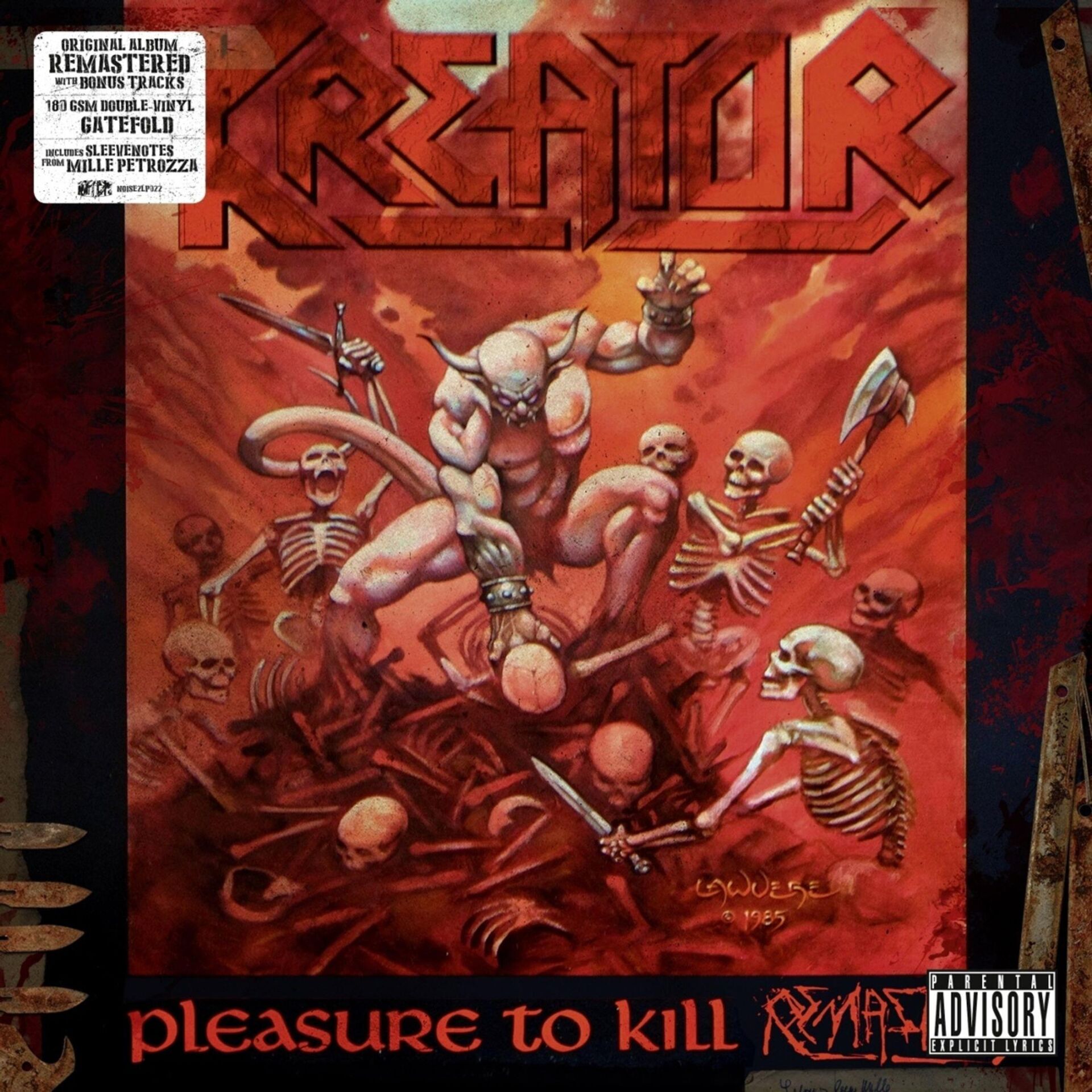 Kreator - Pleasure To Kill  2'li Plak