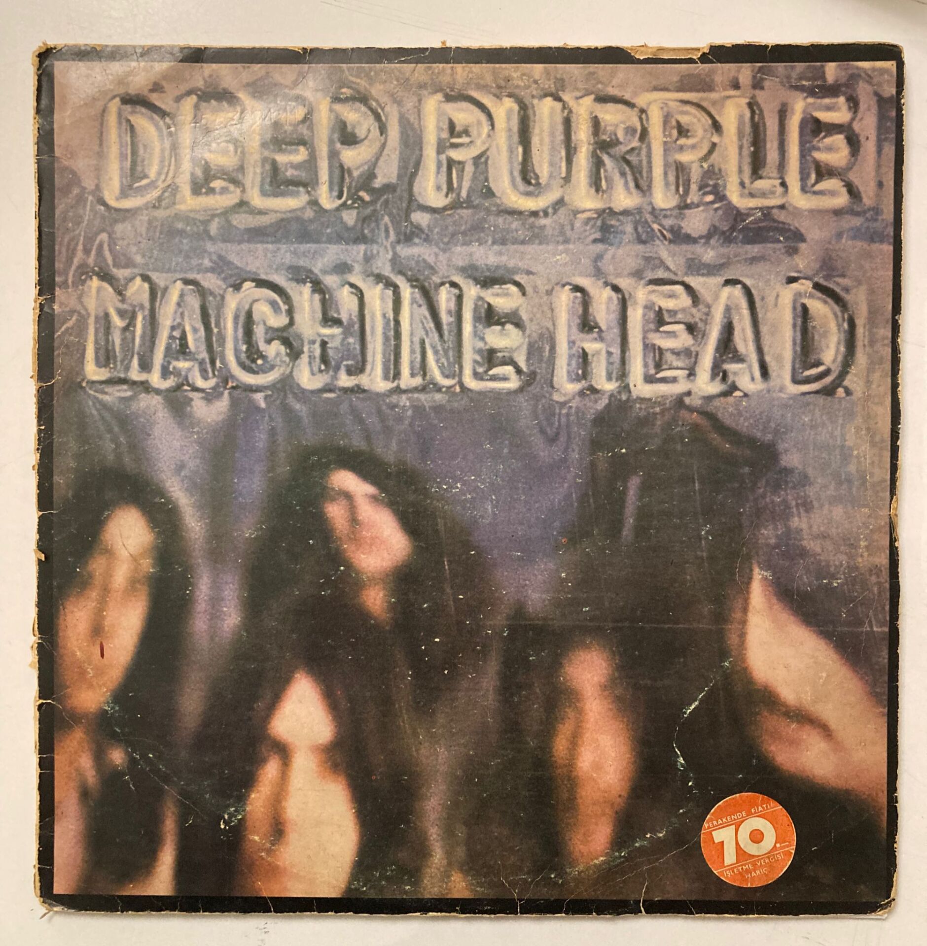 Deep Purple - Machine Head Dönem Baskı Plak